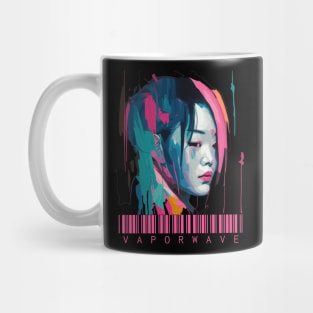 Vaporwave Girl Mug